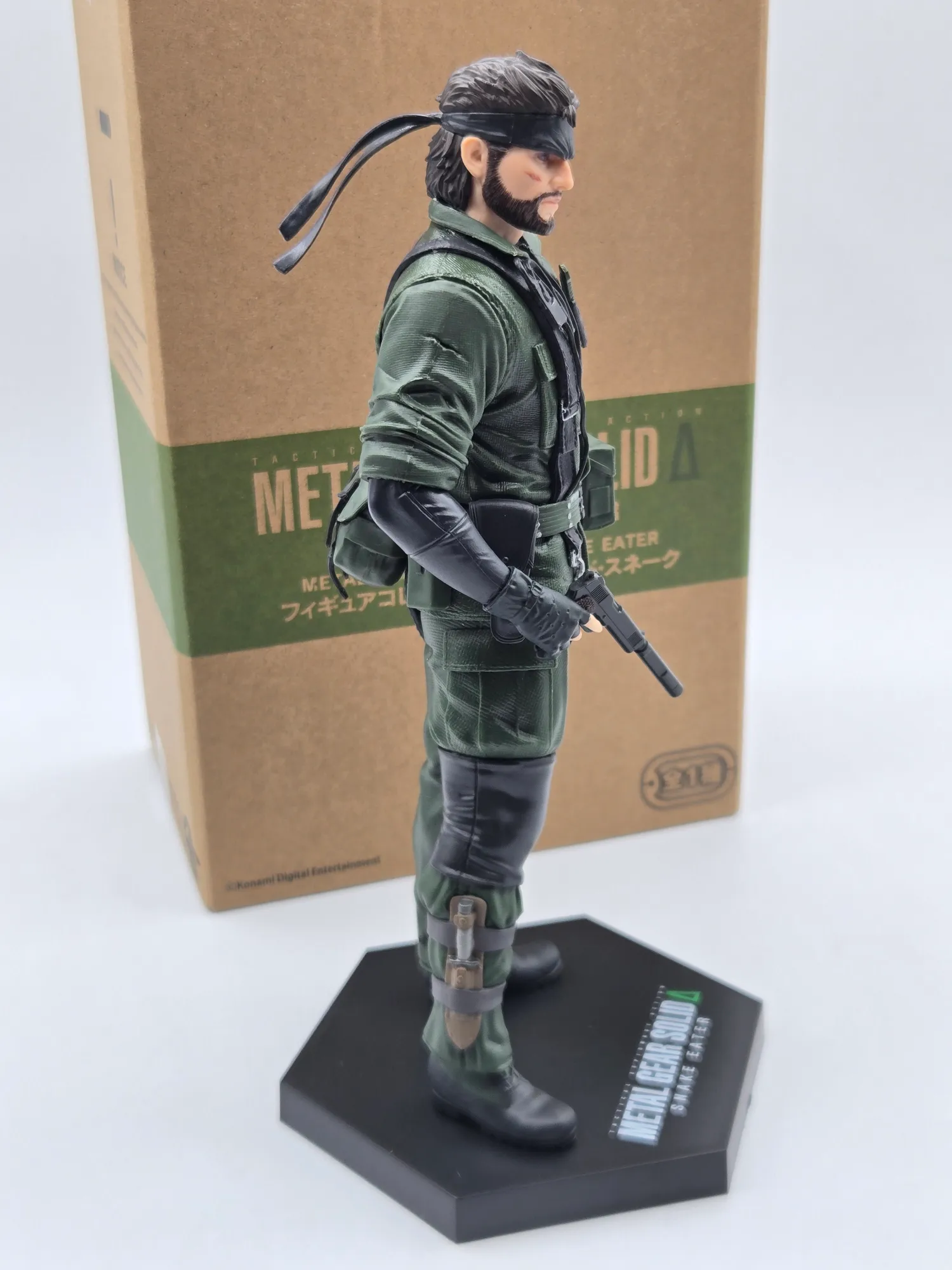 Metal Gear Solid Delta Snake Eater Naked Snake Figure Konami - immagine 7